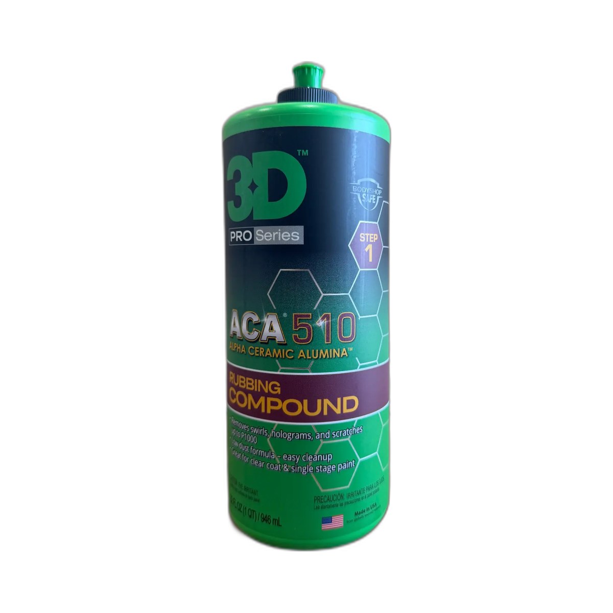 3D ACA 510 Rubbing Compound 32 oz