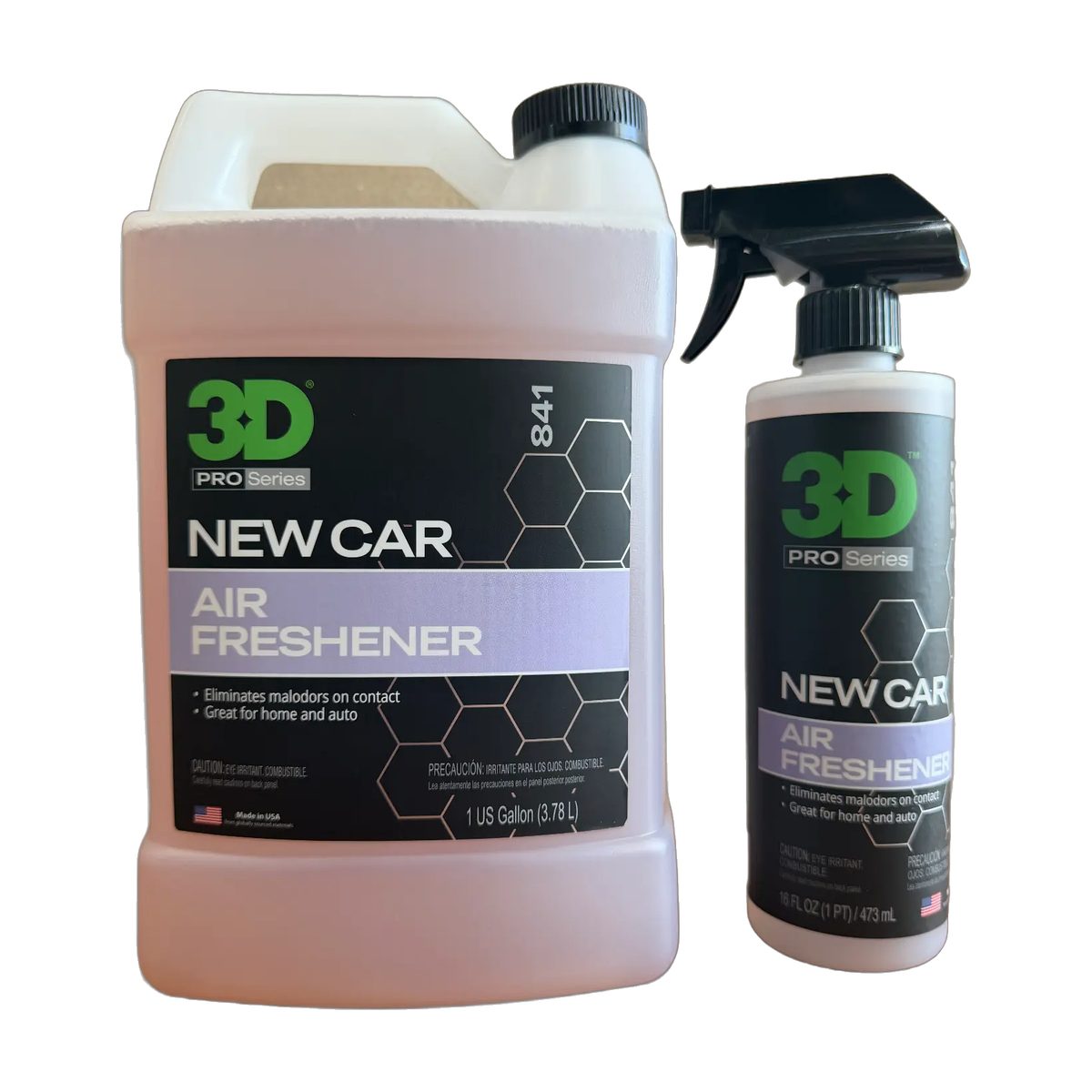 3D New Car Air Freshener in 1 gallon and 16 oz
