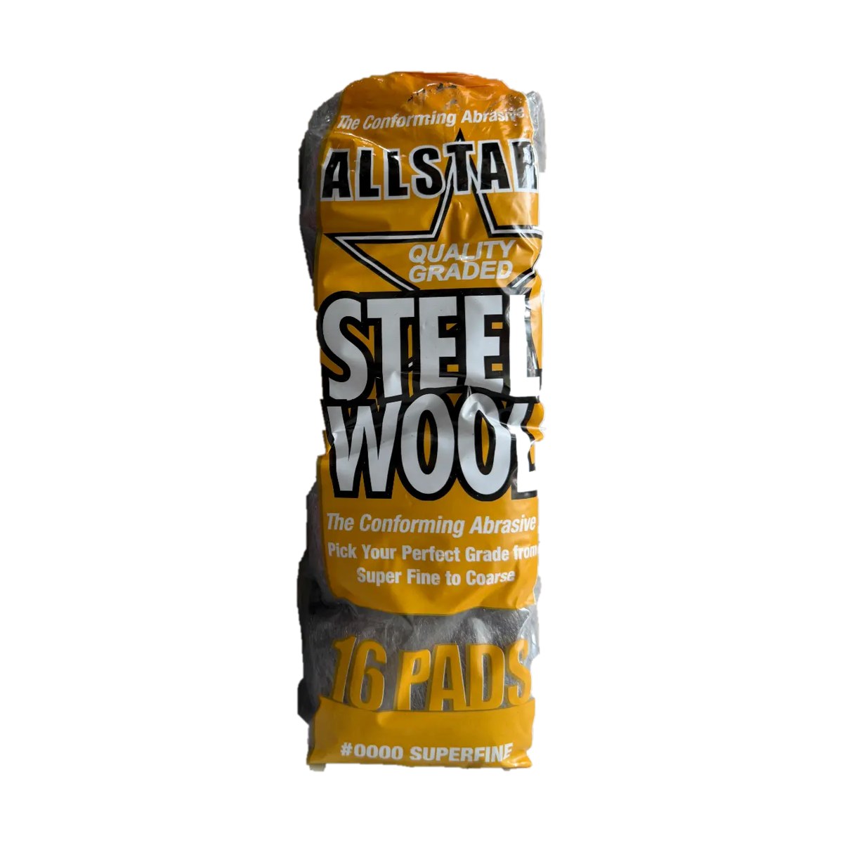 Allstar Steel Wool #0000 – Super Fine (16 Pads)