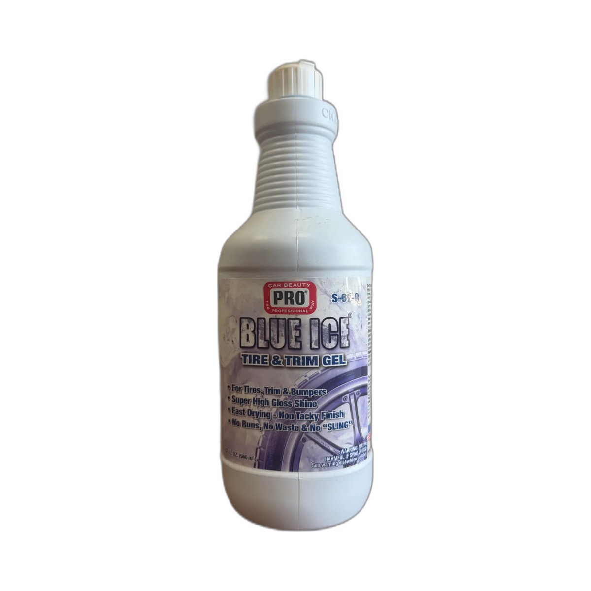 Car Beauty Pro Blue Ice Tire & Trim Gel 32 oz