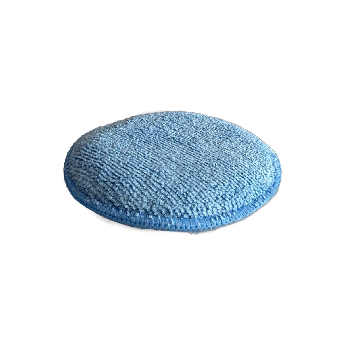 Blue Round Microfiber Applicator Pad