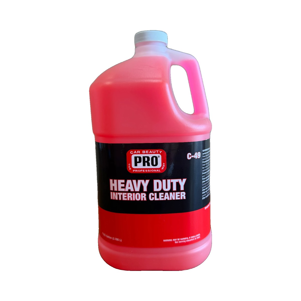 Car Beauty Pro Heavy Duty Interior Cleaner 1 gallon container