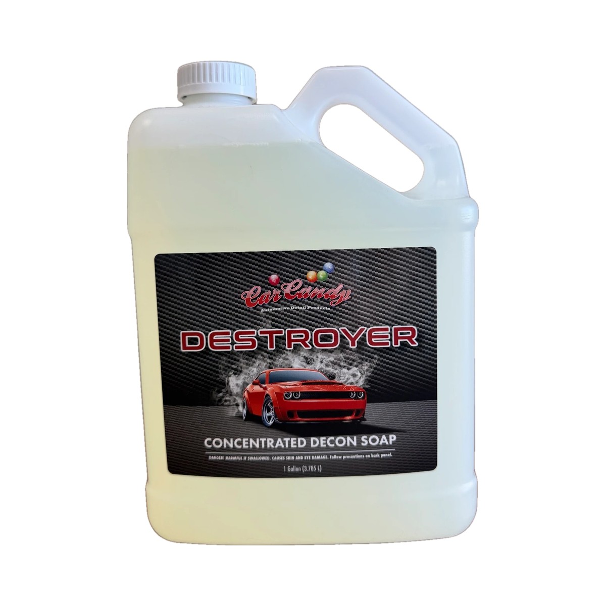 Car Candy Destroyer 1 gallon container