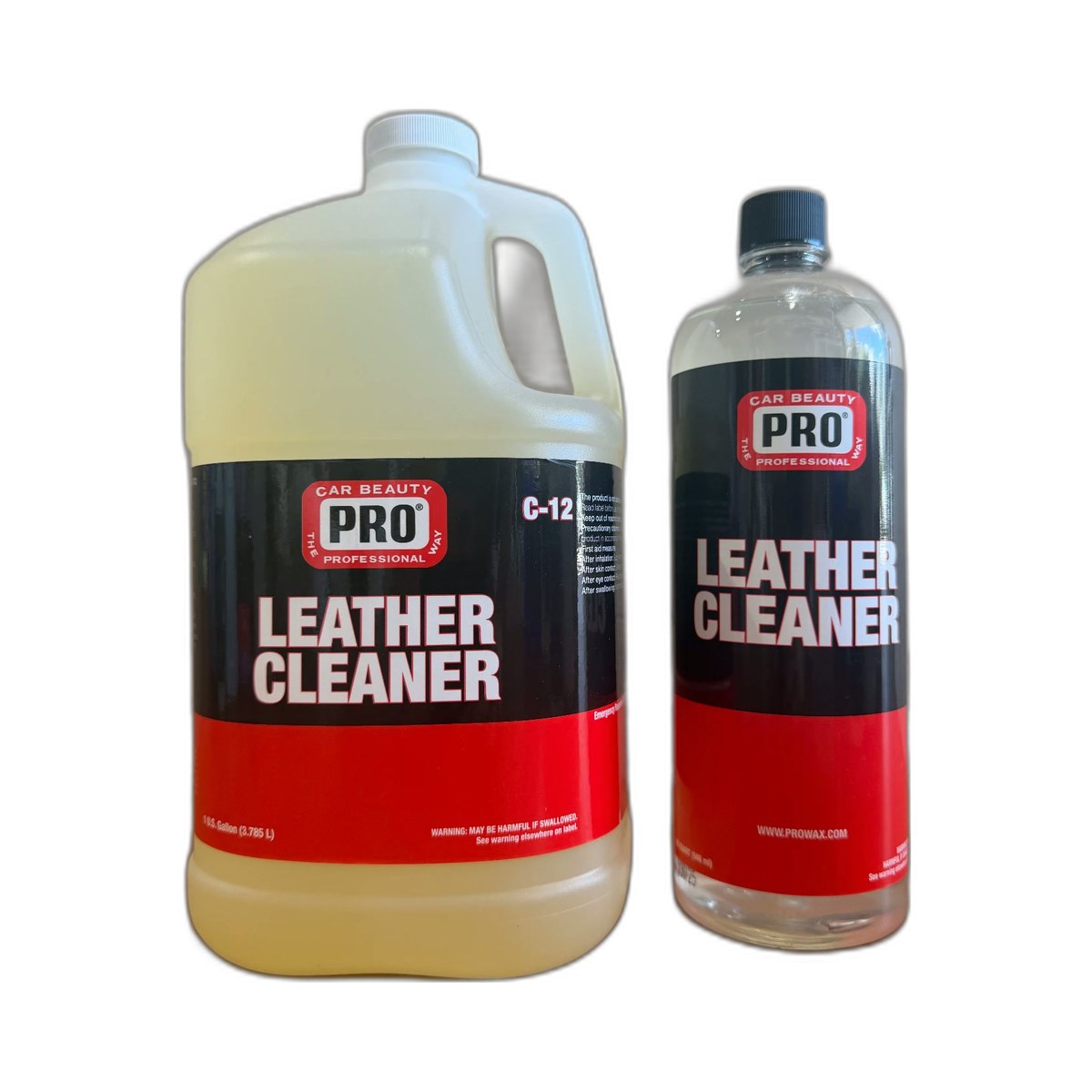 Car Beauty Pro Leather Cleaner all sizes