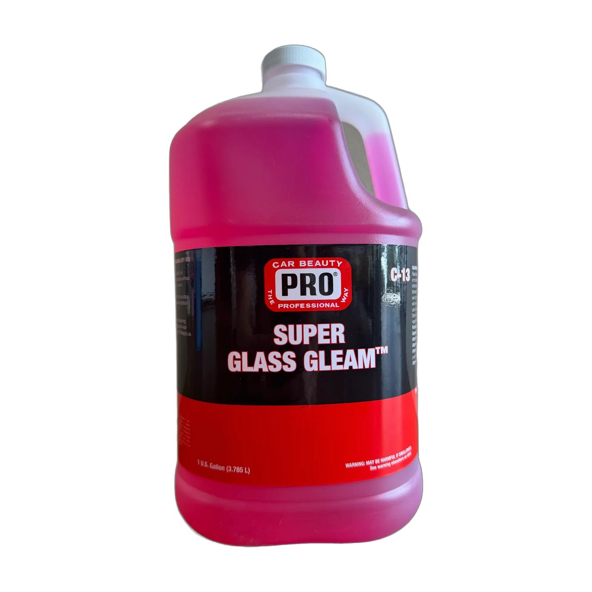 Car Beauty Pro Super Glass Gleam 1 gallon jug